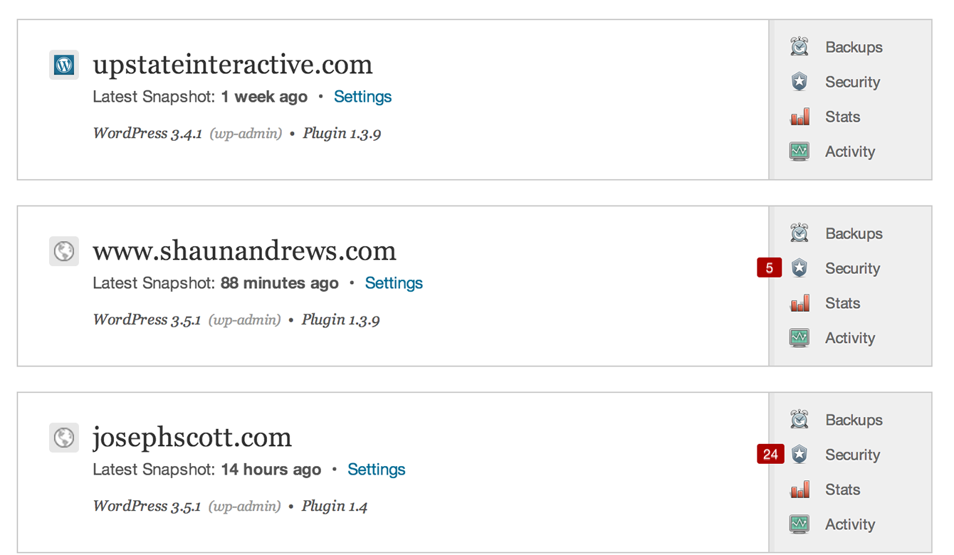 Protect All Your Sites