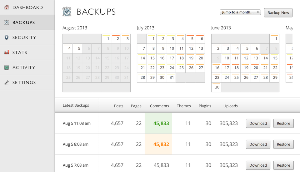 backups Plugin for WordPress to Make Your Site Userfriendly