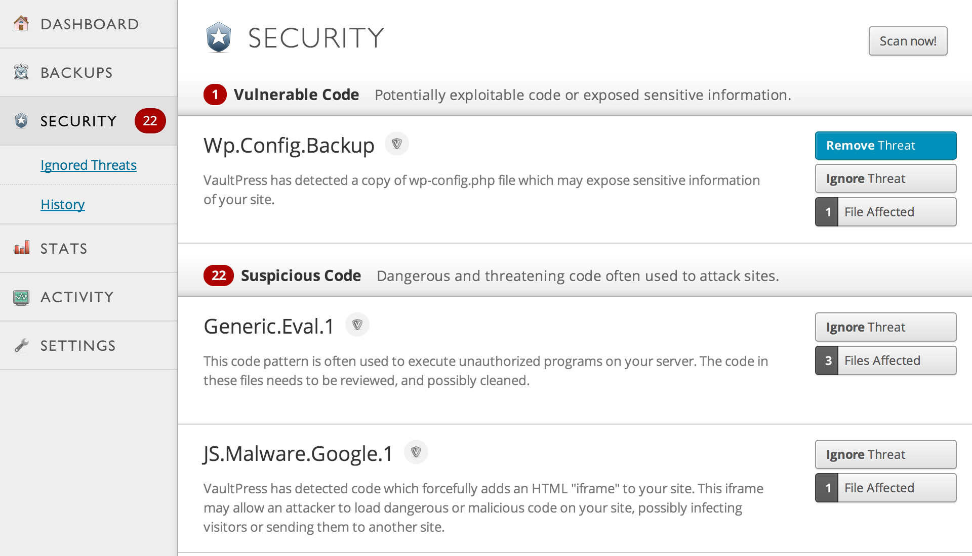 WordPress Malware File Scanning thiab Tshem Tawm